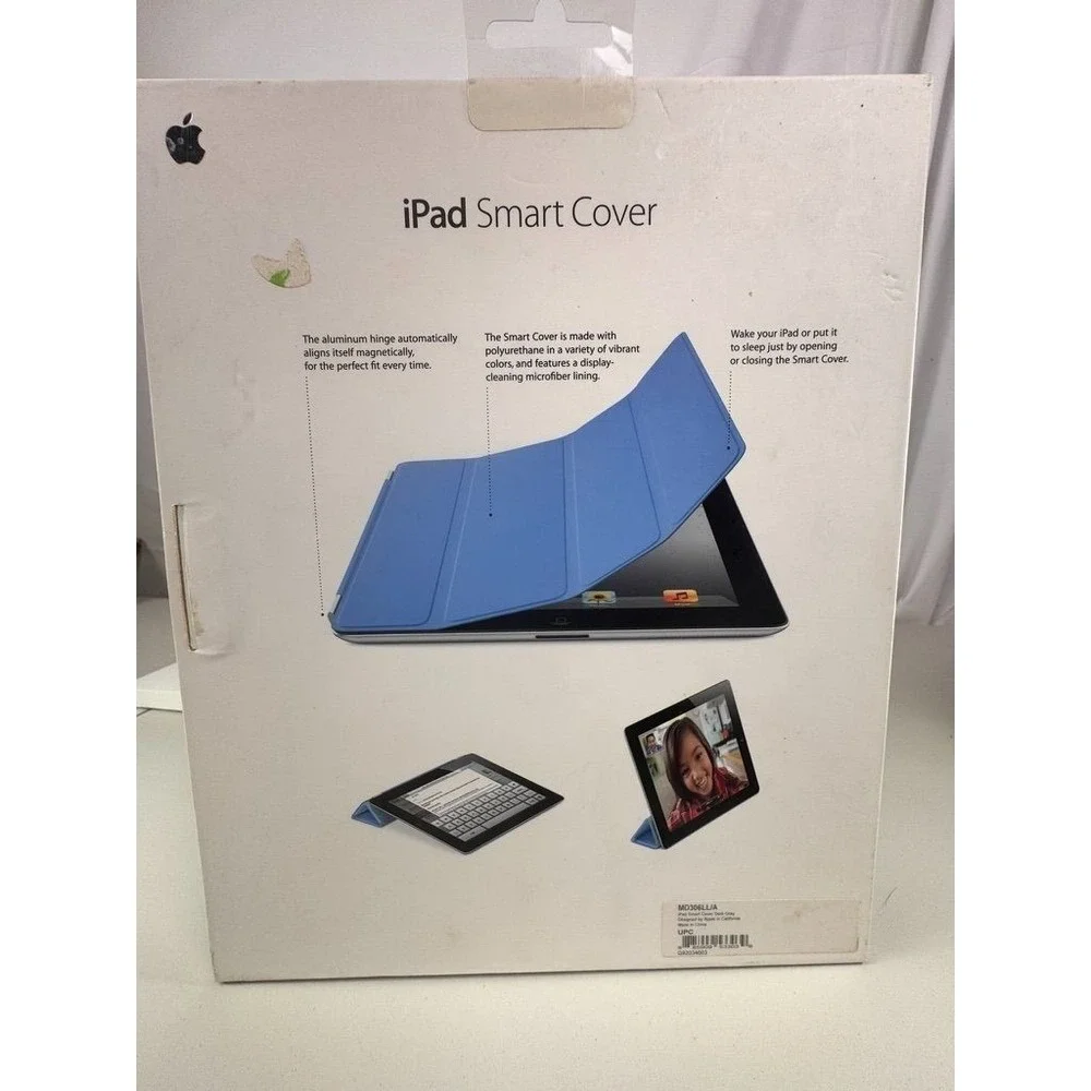 Apple‎ iPad Smart Cover Dark Gray MD306LL/A w/ Box